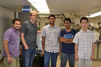 Students from the ADSEL group with Dr. Andy Jackson.